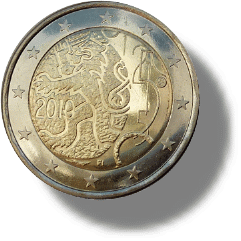 2010 Finnland Gedenkmünze - 150 Jahre finnische Währung